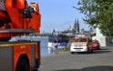 Schiff 1 Koeln in Hoehe der Koelner Zoobruecke P100